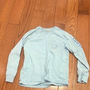 Vineyard Vines Sky Blue Long Sleeve Tee - Sz 5